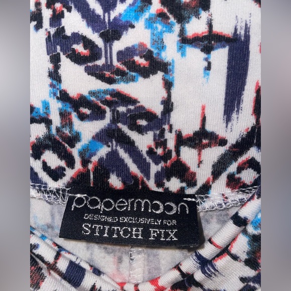 Maxi multi colored maxi skirt. Stitch fix. Papermoon - Picture 2 of 2